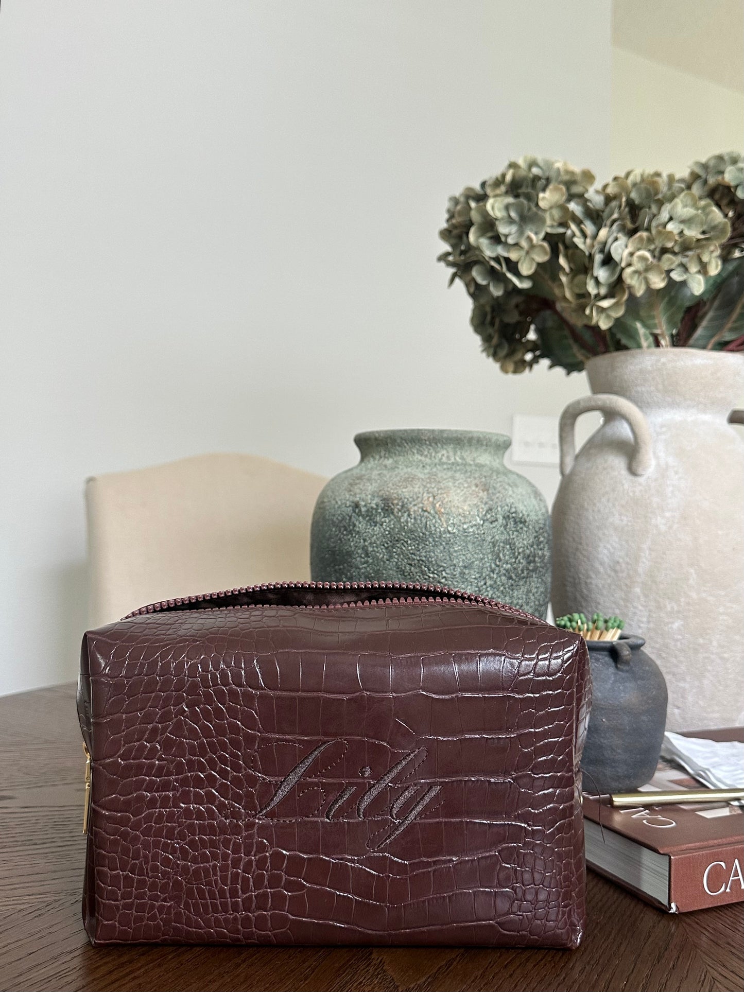 Croc Club Cosmetic Bag