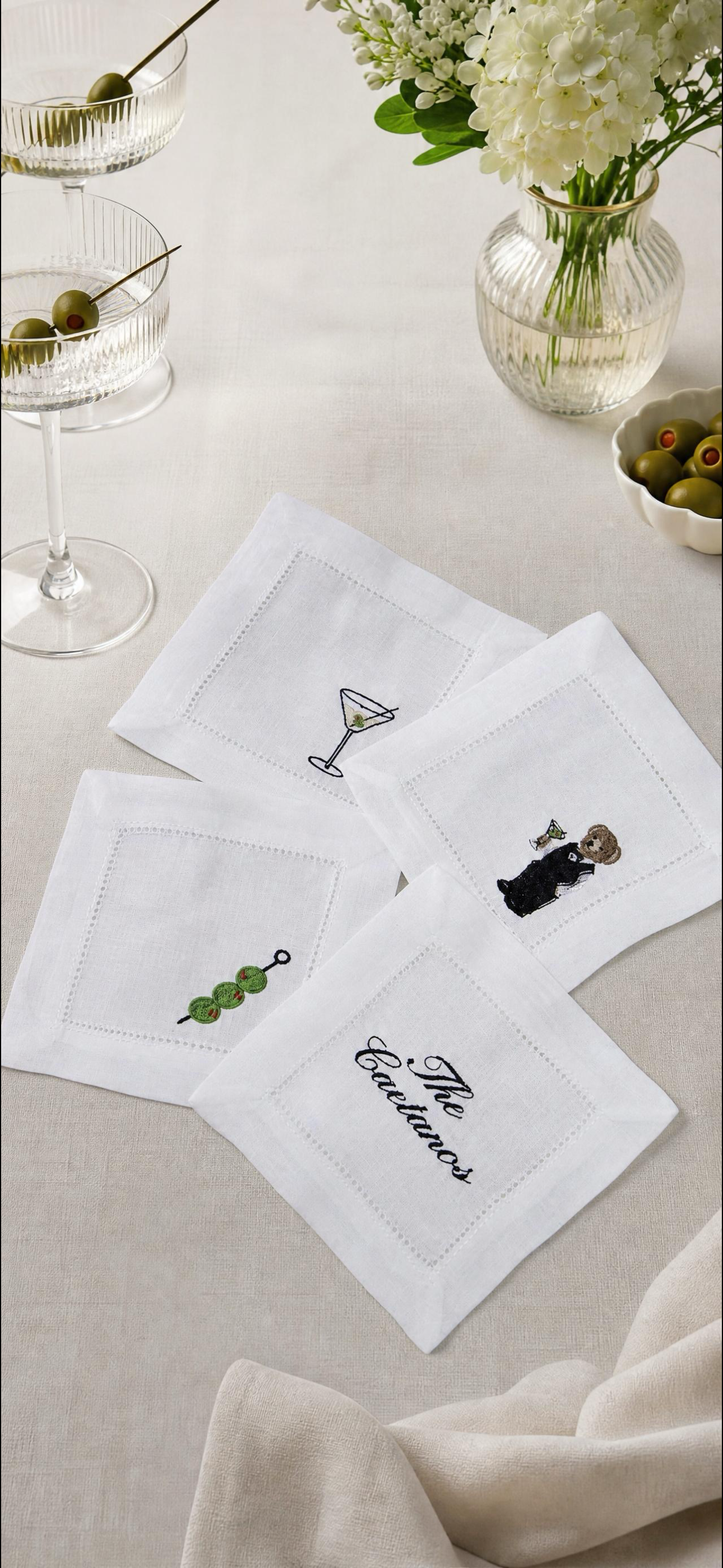 The Teddy Society Napkin Set