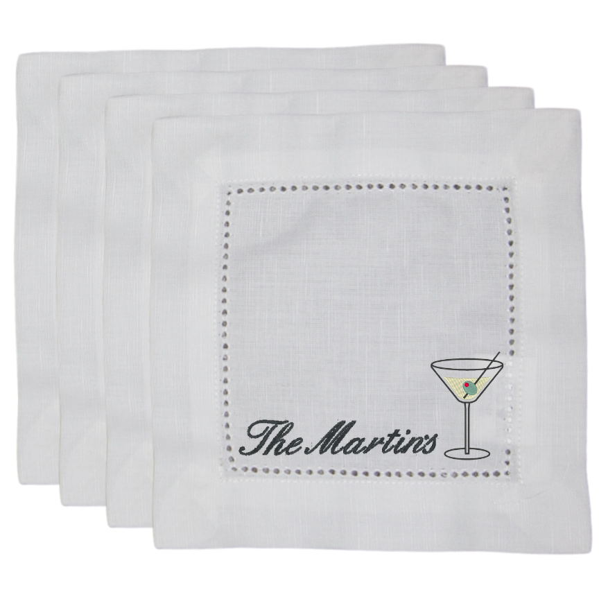 Custom Cocktail Napkins