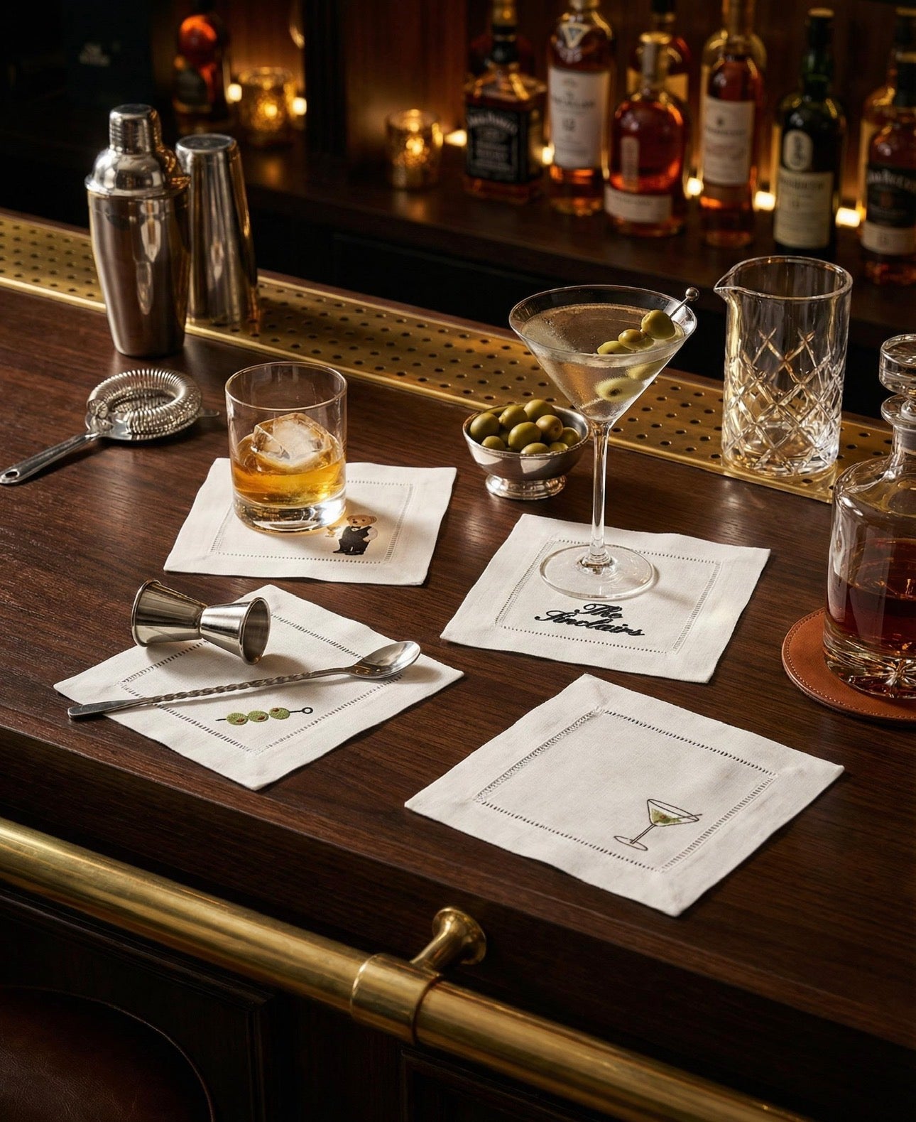 The Teddy Society Napkin Set