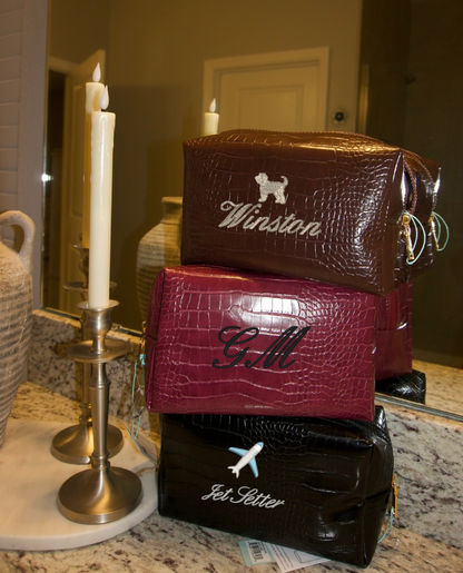 Croc Club Cosmetic Bag